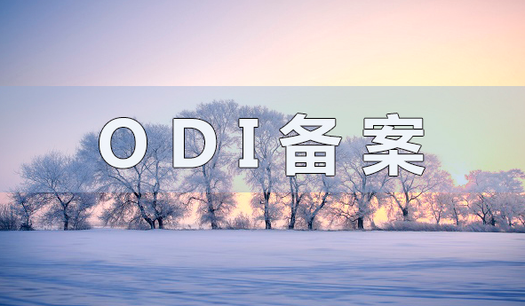 備案odi企業(yè)如何辦理odi備案